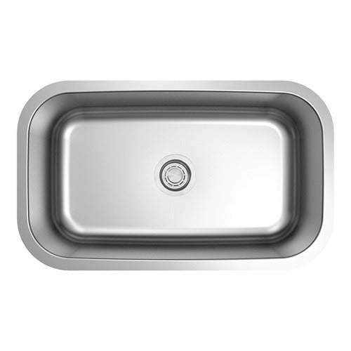 DAKOTA Dakota Plumbing GSR-16-3018 Undermount Kitchen Sink 30x18
