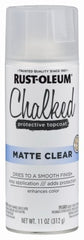 RUST-OLEUM Rust-oleum 302599 Chalked Ultra Matte Top Coat Spray 11 Oz
