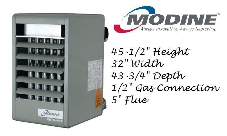 MODINE 43714 UNIT HEATERS