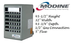 MODINE 43714 UNIT HEATERS
