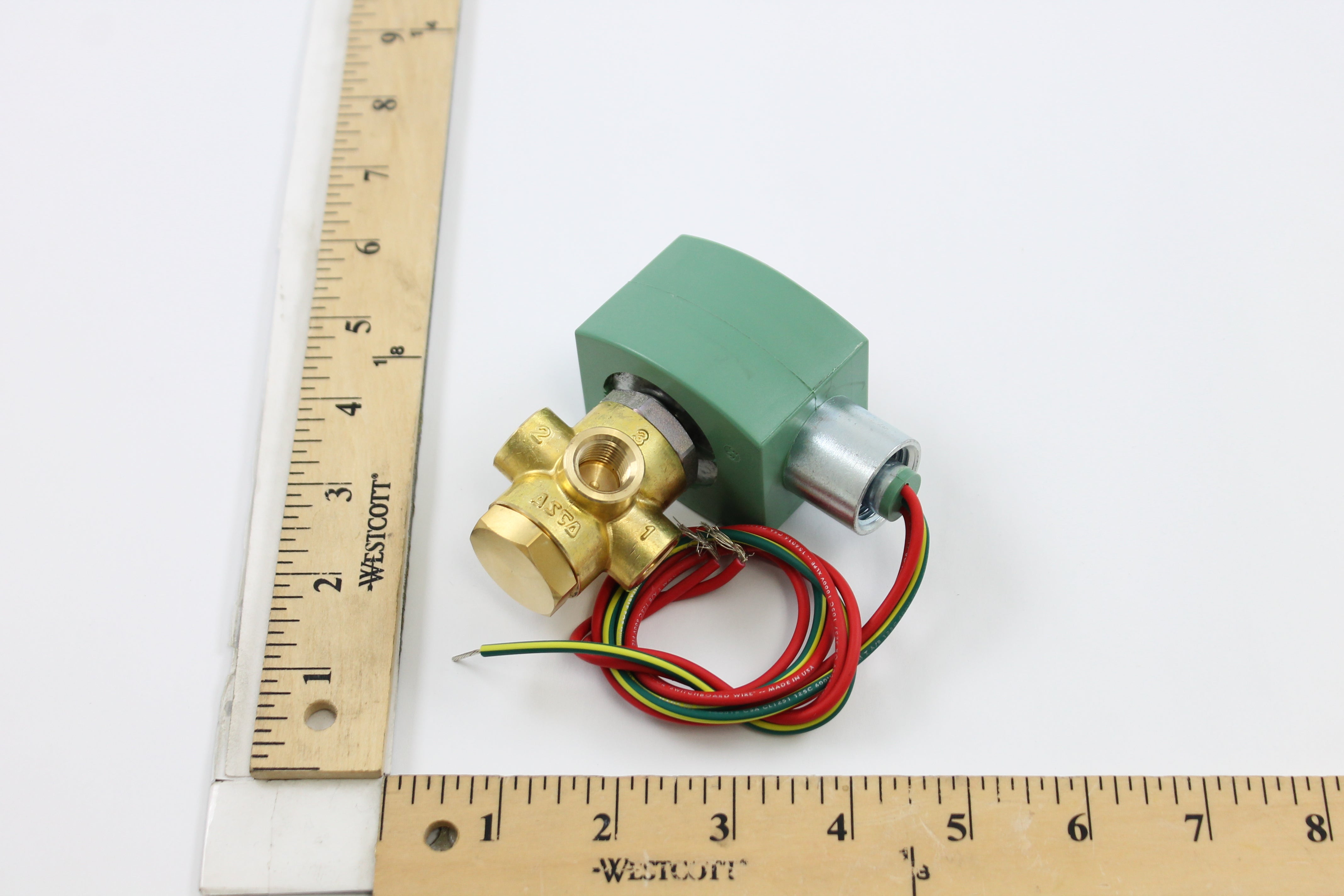 ASCO 8030G13-24V BRASS FITTINGS