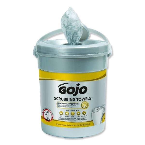 GOJO Gojo GOJ639606CT Scrubbing Towels 10.50 x 13 in 72/Tub 6/Carton
