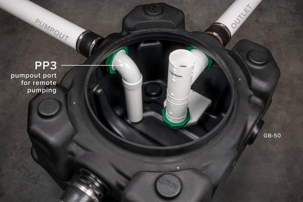 SCHIER PRODUCTS Schier 8400-014-01 PP3 4 x 3 in. Pumpout Port Kit