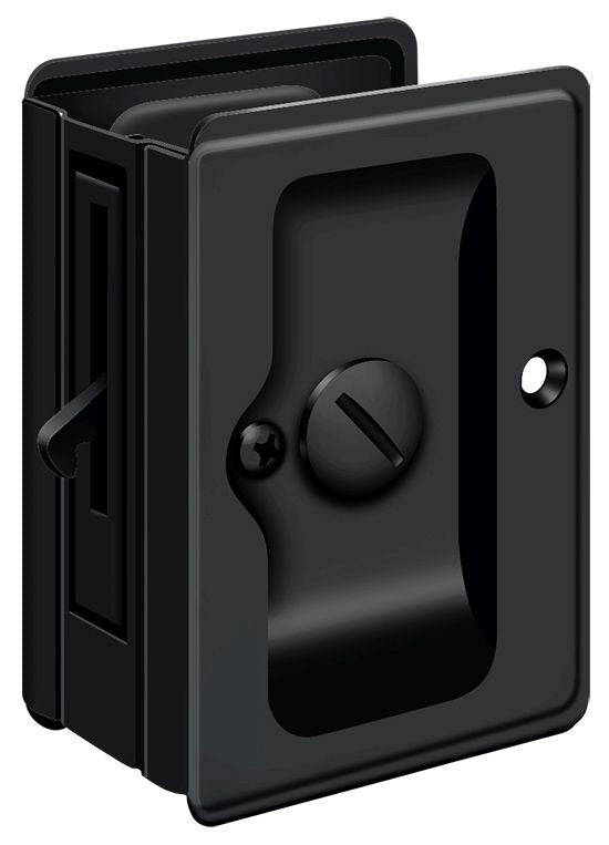 DELTANA Deltana SDLA325U19 Pocket Lock Privacy Black Finish