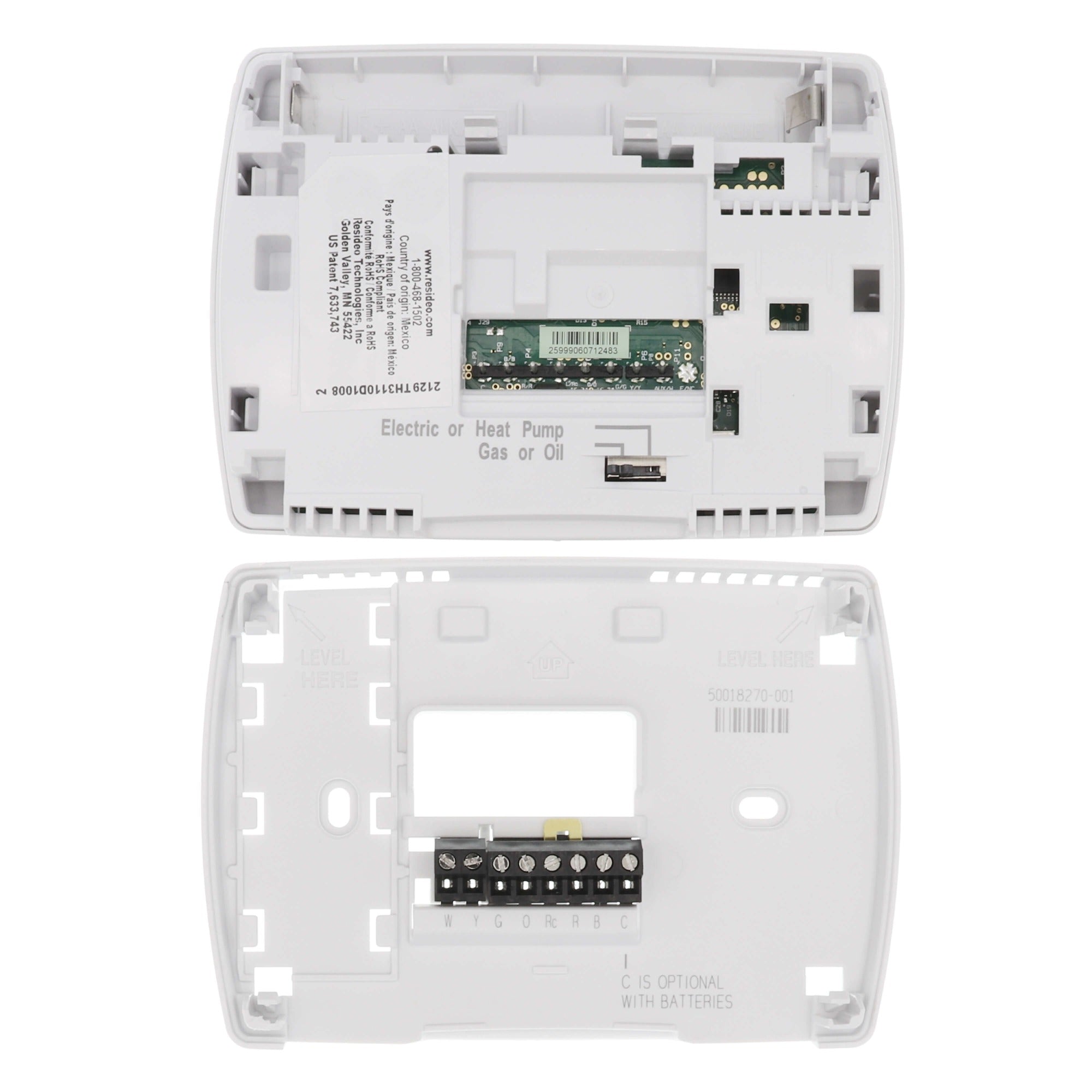 HONEYWELL HOME Honeywell Home TH3110D1008 PRO 3000 Non-Programmable Digital Thermostat 24V (3-13/16 x 5-3/8 x 1-1/4 in)