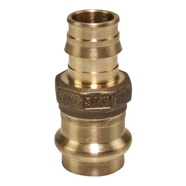 UPONOR Uponor LFP4517575 Propex Press Adapter 3/4 X 3/4 Pex Copper