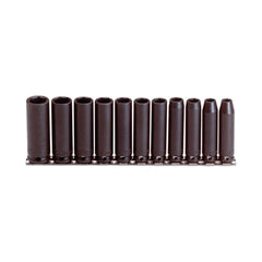 PROTO Proto J72212 Deep Impact Socket Set 11 Pc 3/8 in Drive