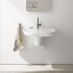 GROHE Grohe 39670000 Essence Wall-mount Sink Shroud Fireclay Alpine White