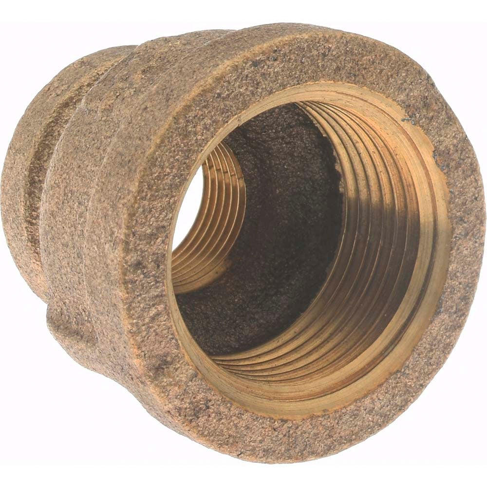 MERIT BRASS Merit Brass XB112-1206 Brass Reducing Coupling 3/4x3/8