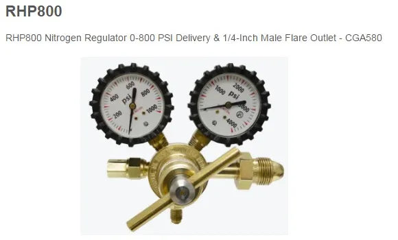 UNIWELD RHP800 PRESSURE REGULATORS