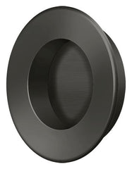 DELTANA Deltana FP178U10B Round Flush Pull Oil Rubbed Bronze