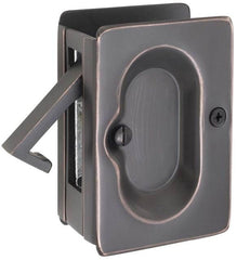 EMTEK Emtek 2101US10B Pass Pocket Door Lock Oil Rubbed Bronze
