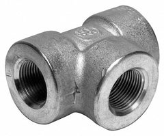 MERIT BRASS Merit Brass 3606D-02 Pipe Tee 1/8 in 3000 Psi 316 Ss