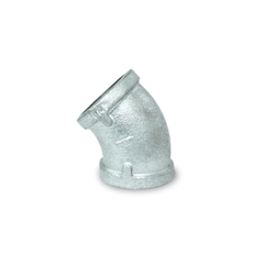 EVERFLOW Everflow GMFF0114 1-1/4 in Galvanized Malleable 45° Elbow (1-1/4 in / 45°)