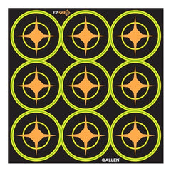 ALLEN COMPANY Allen Company 15318 Adhesive Aiming Dot 2in Black 12 Pack