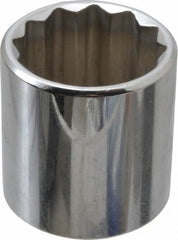 PROTO Proto J5225M 25mm 12-point 3/8 Drive Hand Socket