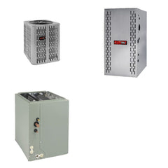 TRANE TRANE 1.5-Ton 18000 BTU R-454B 15.2 SEER2 Central Heat Pump + Furnace + Coil