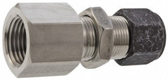 PARKER Parker 2-2 GH2BZ-SS Compression Bulkhead Connector 1/8 in