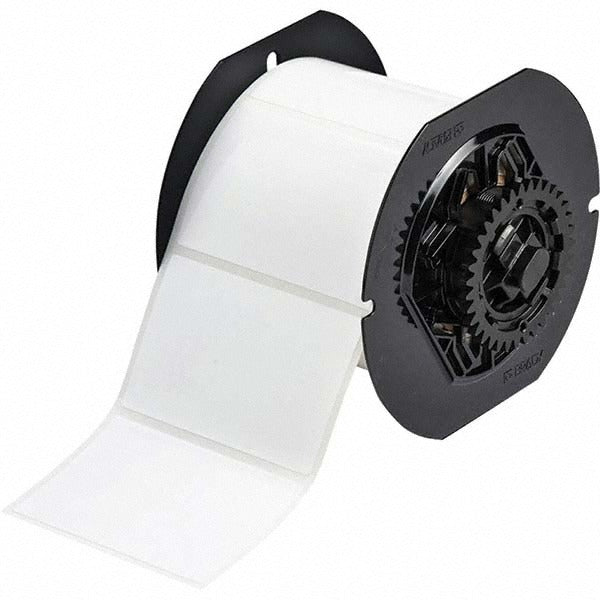 BRADY Brady 142956 Die-cut Label White Polyester 500 Per Roll