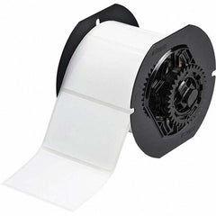 BRADY Brady 142956 Die-cut Label White Polyester 500 Per Roll
