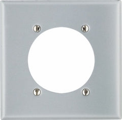 LEVITON Leviton Mfg Co 005-0S701-0GY 2-gang Range Dryer Wall Plate