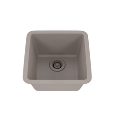 DAKOTA Dakota Plumbing Products GSE-QC1515-CO Bar Sink Concrete