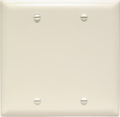 LEGRAND Pass Seymour TP23LACC12 2 Gang Blank Nylon Wall Plate