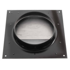 Broan-NuTone 843BL Wall Cap Black 6 Inch Round Duct