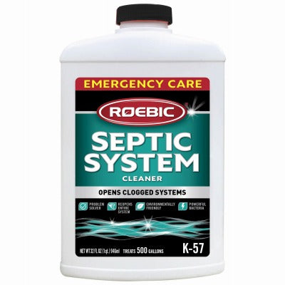 ROEBIC Roebic K-57-Q-12 Septic Tank Bacterial Cleaner 32 Oz