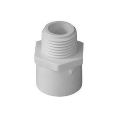 CHARLOTTE PIPE Charlotte Pipe PVC 02110 0800HA 3/4 in. x 1 in. Schedule 40 male PVC adapter (Each)