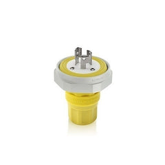 LEVITON Leviton Telcom LNR80-5Y Locking Plug Nema L5-15P 15A 125V