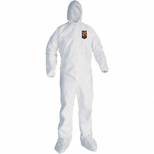 KLEENGUARD Kleenguard 46123 Disposable Coveralls Large Sms 25 Pack