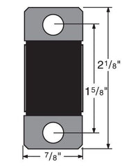 KWIKSET Kwikset 83288-001 Metal Dust Box Full Lip Strike