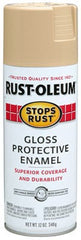 RUST-OLEUM Rust-oleum 7771-830 Gloss Sand Spray Enamel 12 Oz