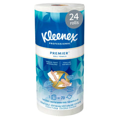 KIMBERLY-CLARK Kimberly-Clark KCC13964 Kleenex Premiere Kitchen Roll Towel (70 ct, 24 rolls per case, 10.4 x 11 in)