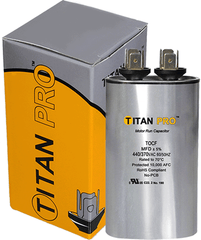 Diversitech TOCF15 Run Capacitor 15 mfd 440/370V Oval Single Section Titan Pro