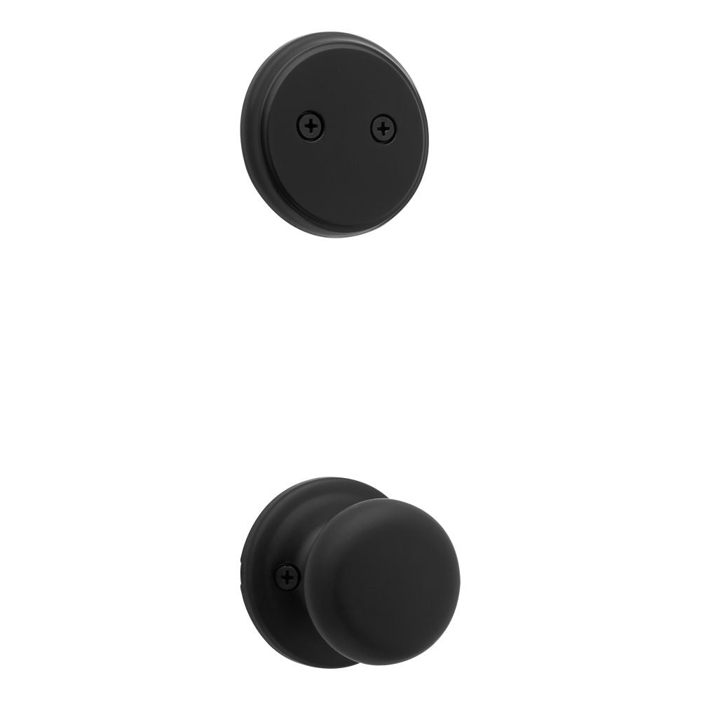 KWIKSET Kwikset 973H-514 Dummy Interior Hancock Knob Matte Black