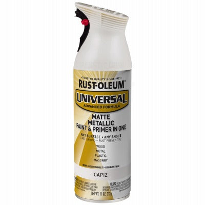 RUST-OLEUM Rust-oleum 371597 Metallic Spray Paint 11 Oz Matte Capiz
