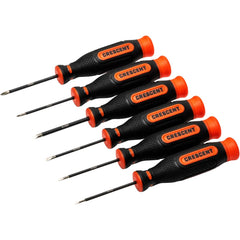 CRESCENT Crescent CDTPR6PCSET 6 Piece Screwdriver Set