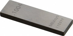 MITUTOYO Mitutoyo 611124-531 Steel Gage Block 0.1004 in Grade 0