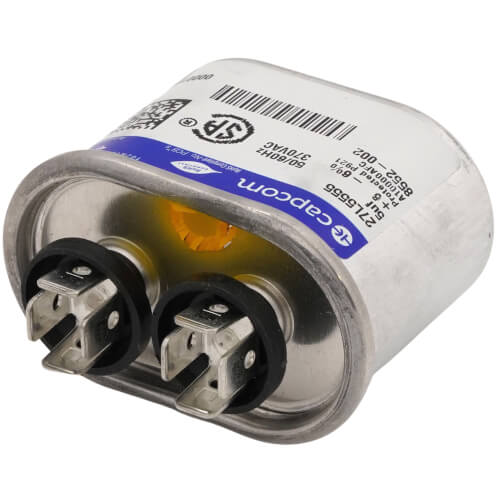 BARD Bard HVAC 8552-002BX 5MFD 370V Oval Run Capacitor