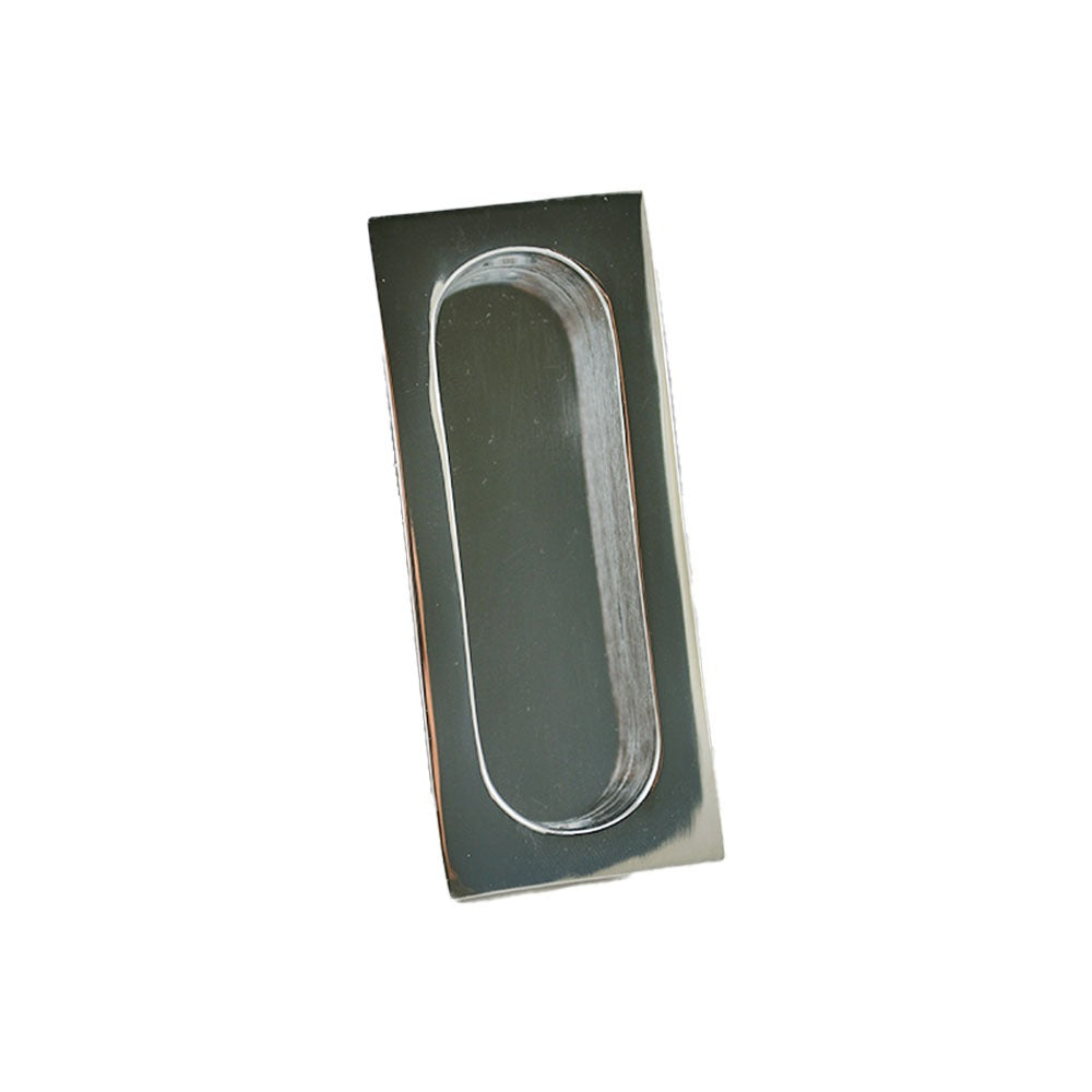 IVES Ives 222B26 Solid Brass Rectangular Flush Pull Chrome