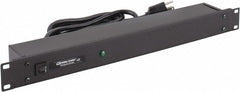 WIREMOLD Wiremold R5BZX Power Outlet Strip 15A 120V 6-outlet Rack Mount