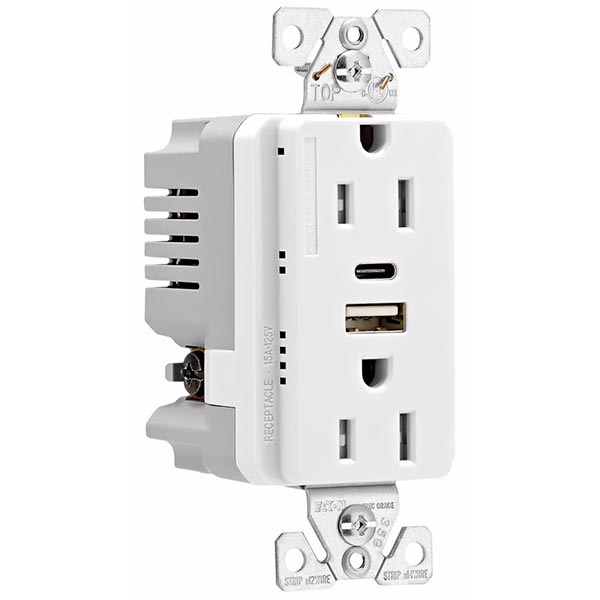 EATON Eaton TRUSBAC15W-BOX EWD TRUSBAC15W-BOX 5.0A USB A-C DUP