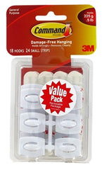 3M 3M Company 17006-18ES Mini Hook Value Pack 18 Hooks
