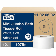 TORK Tork TRK11020602 Soft Mini Jumbo Toilet Paper Roll 12/Carton