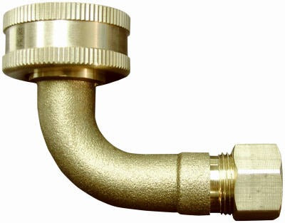 HOMEWERKS WORLDWIDE Homewerks 7210-38-34-E Dishwasher Fitting 3/8 X 3/4 Inch Elbow