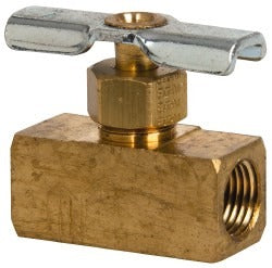 EATON Eaton 6800 Straight Needle Valve 1/8 in Fnpt Brass 150 Psi