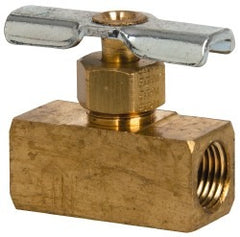 EATON Eaton 6800 Straight Needle Valve 1/8 in Fnpt Brass 150 Psi