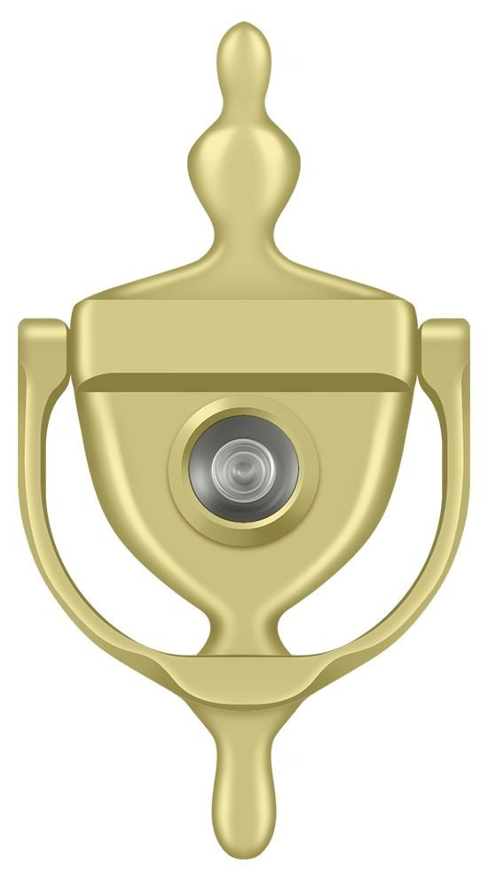 DELTANA Deltana DKV630U3 Door Knocker with Viewer Bright Brass